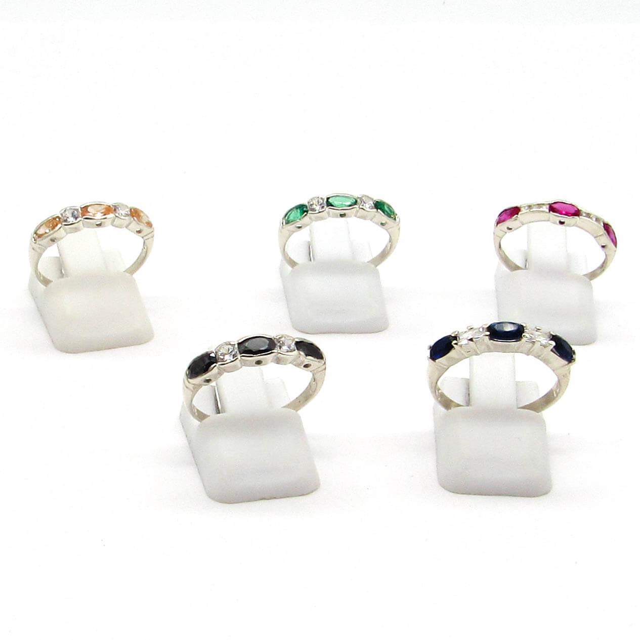 ANILLO 1/2 SINFIN COMBINADO 2488 /PLATA 